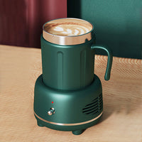 Electric Cooler Warmer Cup Fast Cooling Heating Coffee Milk Tea Green