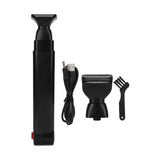 Men's Back Hair Remover USB Rechargeable Body Hair Trimmer Adjustable Shaver