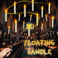 12Pcs LED Floating Candle Lights with Remote Flameless Taper Floating Candles Xmas Party Decor