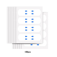 120 Pcs Invisible Face Neck Chin Eye Face Lift Sticker V Shape Tapes