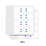 120 Pcs Invisible Face Neck Chin Eye Face Lift Sticker V Shape Tapes