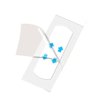 120 Pcs Invisible Face Neck Chin Eye Face Lift Sticker V Shape Tapes