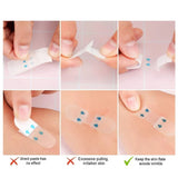 120 Pcs Invisible Face Neck Chin Eye Face Lift Sticker V Shape Tapes