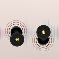Pair of Silicone Noise Reduction Sleeping Earplugs Black