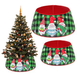 Christmas Tree Collar Xmas Tree Ring Round Christmas Tree Base Tree Skirts Style 3