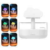 Color Changing Raining Cloud Diffuser Essential Oil Humidifier with Night Light Desk Mini Humidifier