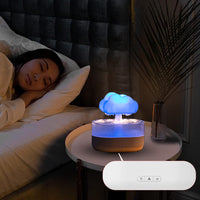 Color Changing Raining Cloud Diffuser Essential Oil Humidifier with Night Light Desk Mini Humidifier