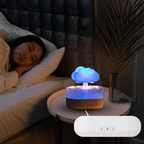 Color Changing Raining Cloud Diffuser Essential Oil Humidifier with Night Light Desk Mini Humidifier