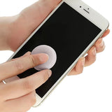 4Pcs Phone Screen Cleaner Eyeglass Cleaning Cloth Macaron Phone Pendant
