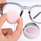 4Pcs Phone Screen Cleaner Eyeglass Cleaning Cloth Macaron Phone Pendant