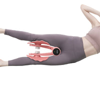 Women Inner Thigh Exerciser Pelvic Floor Muscle Trainer with Counter Pink