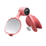 Women Inner Thigh Exerciser Pelvic Floor Muscle Trainer with Counter Pink