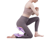 Women Inner Thigh Exerciser Pelvic Floor Muscle Trainer with Counter Purple