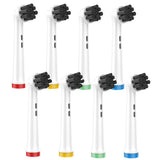 8Pcs Electric Toothbrush Replacement Head Compatible with Oral-B