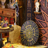 DIY Book Nook Kits 3D Wooden Puzzle Miniature Dollhouse Kit Bookshelf Decor