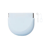 Portable Silicone Retainer Storage Case Retainer Holder Mouth Guard Retainer Case Blue
