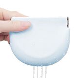 Portable Silicone Retainer Storage Case Retainer Holder Mouth Guard Retainer Case Blue
