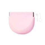 Portable Silicone Retainer Storage Case Retainer Holder Mouth Guard Retainer Case Pink