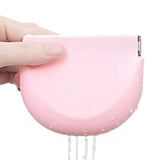 Portable Silicone Retainer Storage Case Retainer Holder Mouth Guard Retainer Case Pink