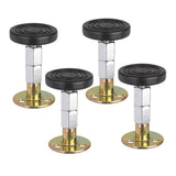 4Pcs Adjustable Bed Frame Headboard Stoppers Anti Shake Tool for Cabinets Sofas Door
