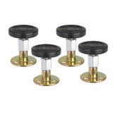 4Pcs Adjustable Bed Frame Headboard Stoppers Anti Shake Tool for Cabinets Sofas Door
