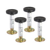 4Pcs Adjustable Bed Frame Headboard Stoppers Anti Shake Tool for Cabinets Sofas Door