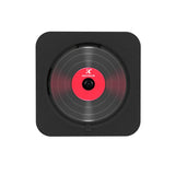 Wall-Mount Bluetooth CD Player LCD Display Music Player Home Audio Boombox Black