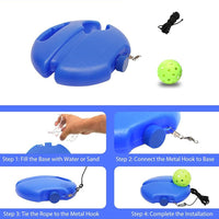 Pickleball TrainerSet Rebound Ball with String