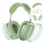For Apple AirPods Max Headphones Case Silicone Protective Sleeves Full Set Cover Green