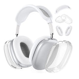 For Apple AirPods Max Headphones Case Silicone Protective Sleeves Full Set Cover White