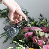 2Pcs 205ML Glass Plant Mister Spray Bottle for Indoor Outdoor House Plant  Grey and Purple