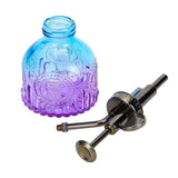 2Pcs 205ML Glass Plant Mister Spray Bottle for Indoor Outdoor House Plant  Grey and Purple