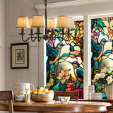 1 Sheet 100x60cm Static Cling Privacy Window Film Frosted Sticker Style 2