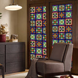 1 Sheet 100x60cm Static Cling Privacy Window Film Frosted Sticker Style 4