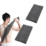 2Pcs Set Stretchable Shower Towels  Exfoliating Back Scrubber Bath Towels