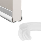 Door Draft Stopper Under Door Draft Shield Noise Cold Air Draft Guard Door Gap Sealing White