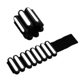 Pair of Adjustable Wrist Ankle Weights Wearable Bangles Silicone Bracelet for Yoga Aerobics Gym Style 1