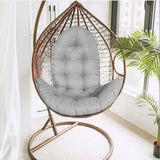 T Shape Seat Cushion for Egg Chair Seat Pad for Swing Chair Patio Furniture Grey
