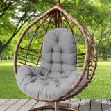 T Shape Seat Cushion for Egg Chair Seat Pad for Swing Chair Patio Furniture Grey
