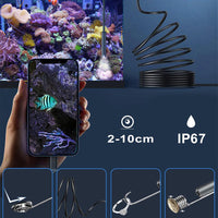 8mm WiFi Industrial Lens Endoscope Inspection Camera Borescope