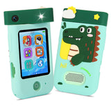 Kids Touchscreen Smart Phone Toy 180 Degrees Rotating Dual Camera Learning Play Toy Phone Style 1
