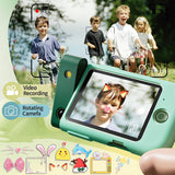 Kids Touchscreen Smart Phone Toy 180 Degrees Rotating Dual Camera Learning Play Toy Phone Style 1