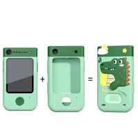 Kids Touchscreen Smart Phone Toy 180 Degrees Rotating Dual Camera Learning Play Toy Phone Style 1