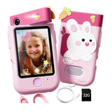 Kids Touchscreen Smart Phone Toy 180 Degrees Rotating Dual Camera Learning Play Toy Phone Style 2
