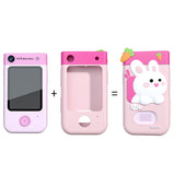 Kids Touchscreen Smart Phone Toy 180 Degrees Rotating Dual Camera Learning Play Toy Phone Style 2