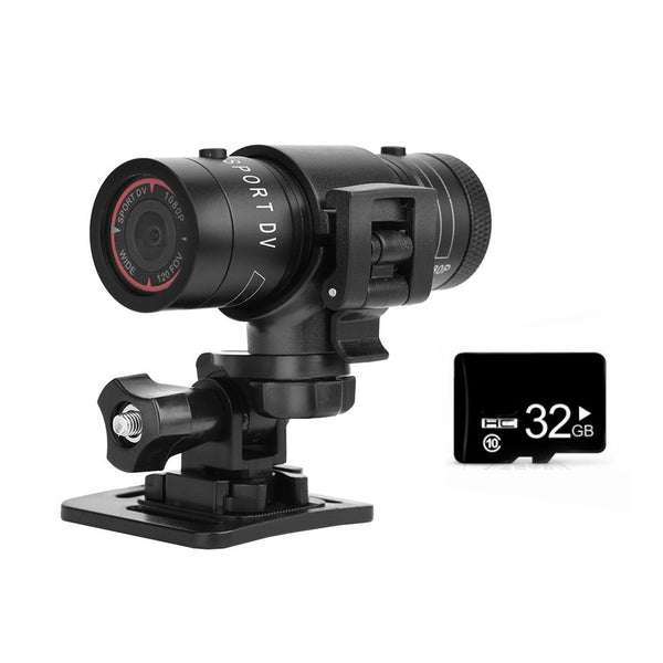 1080P HD Mini Sports Camera 120-degree Wide Angle Video Camera DV Camcorder with 32GB TF Card