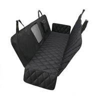Dog Car Seat Cover with Mesh Window Water Resistant Back Seat Protector  for Cars