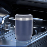 420ml Stainless Steel Can Cooler Beer Bottle Insulator With 2 Lids Navy