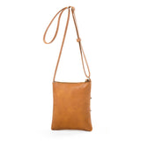 Crossbody Purse Bag for Women Shoulder Bag Multi-Pocket Zipper Purse Brown