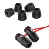 6 Pairs of Ear Tips Memory Foam Earbuds Noise Isolating Eartips for Earphone Headphones Black